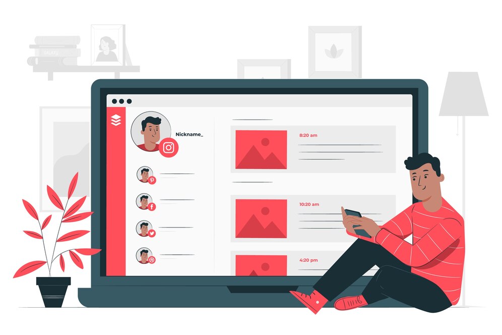 Digital VCard's Dashboard Access Dashboard Access